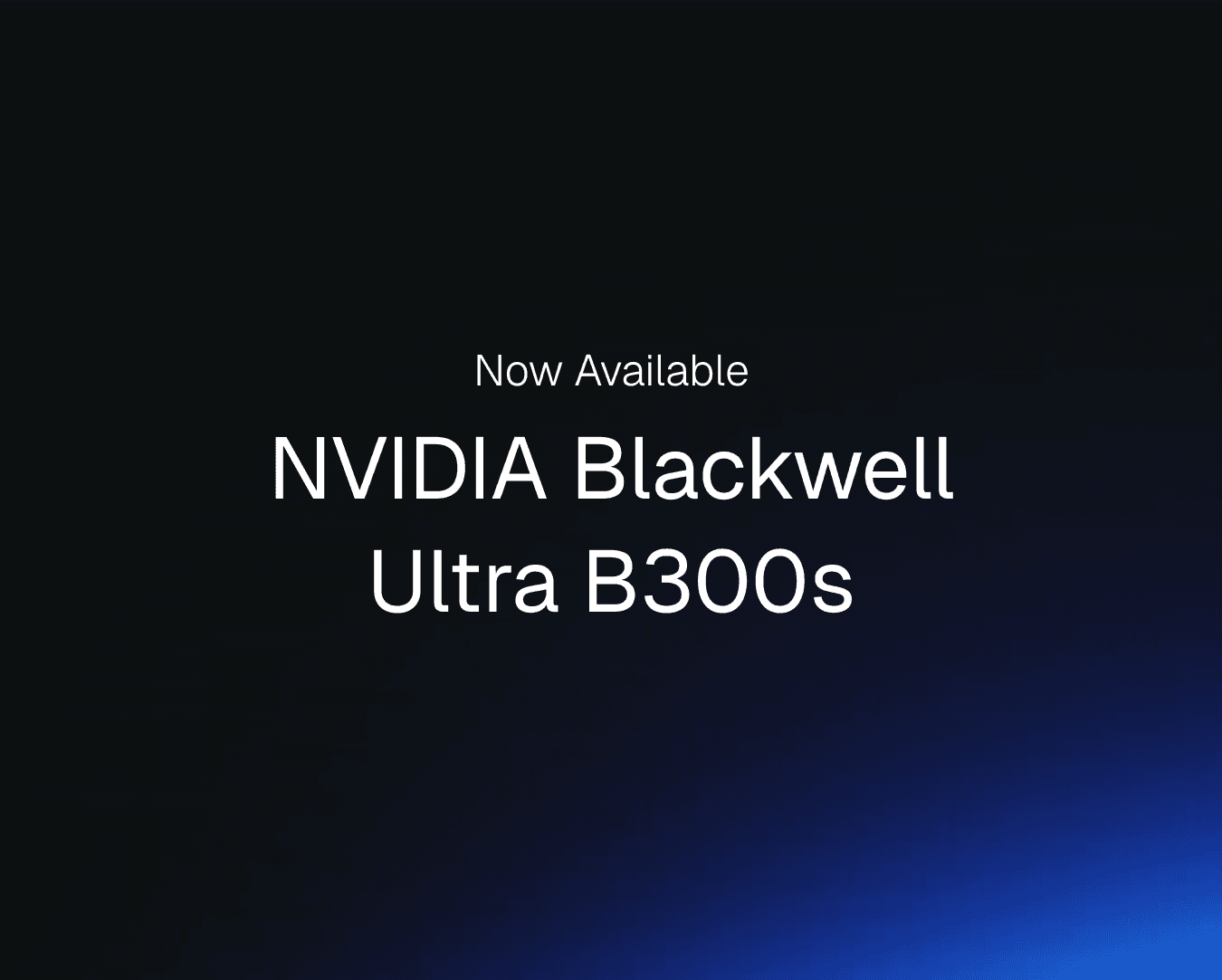 Blackwell Ultra B300s, Now Available on Shadeform